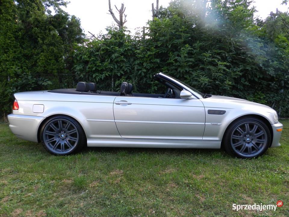BMW M3 E46 CABRIO 343 M Power IMPORT CALIFORNIA 343KM dolnośląskie Strzegom