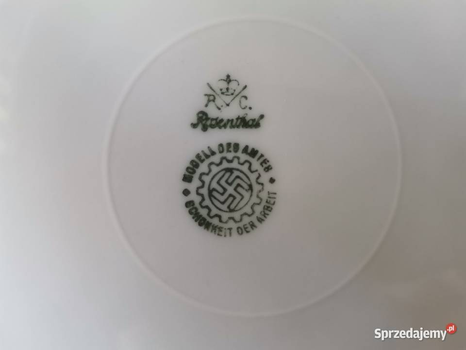 Stara duża misa porcelana kantynowa Rosenthal Katowice