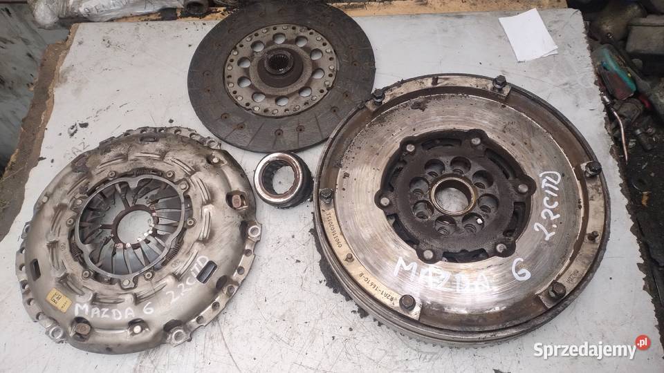 MAZDA 6 II GH 22 CITD sprzęgło dwumasa komplet Układ napędowy