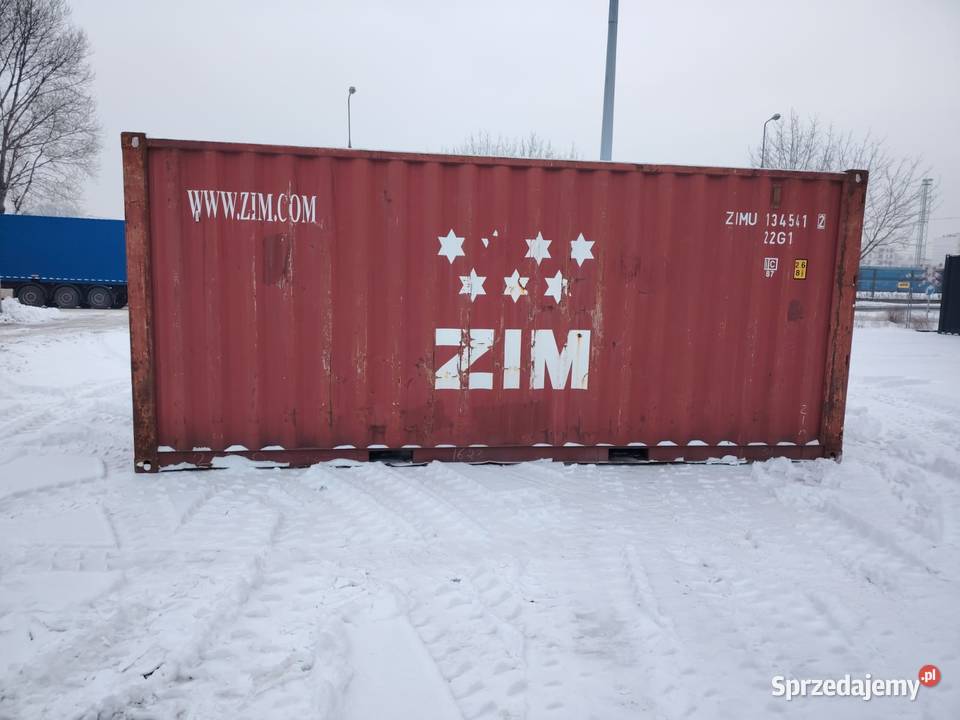 Kontener morski 20 DV 6 metrowy Pewny Kontener Lublin