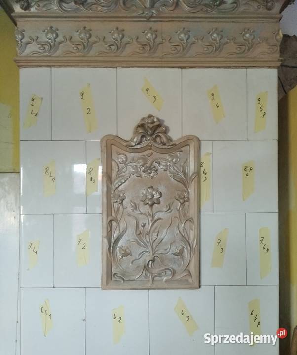 Kafle na Piec Kaflowy Zabytkowy VELTEN Korona wielkopolskie Laski