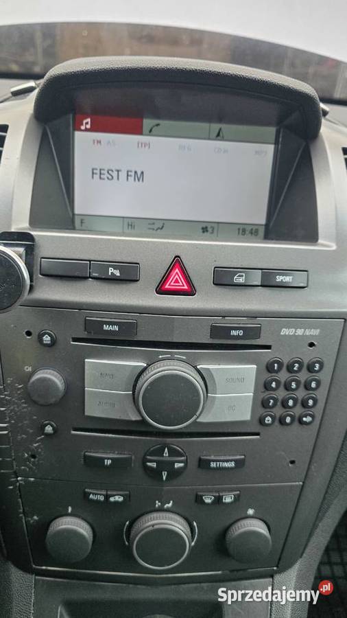 Wyświetlacz kolorowy opel zafira b 2006 Sosnowiec sprzedam