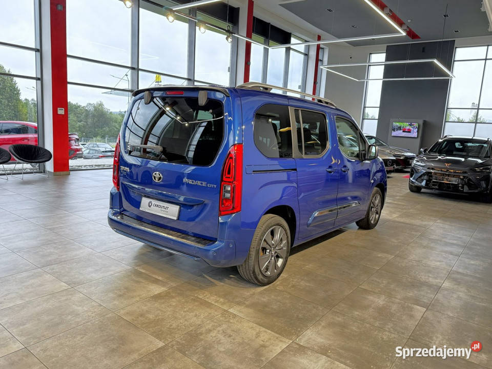 Toyota Proace City Verso 12 130 automat 2020 r czujnik parkowania Myślenice