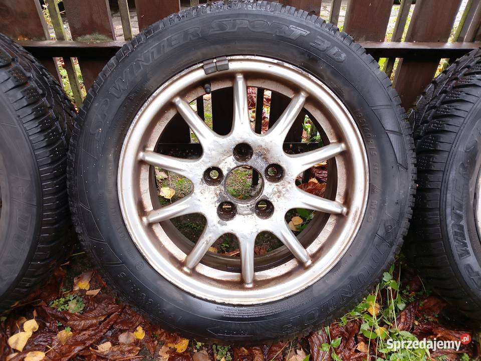 4 opony zimowe felgi do Volvo V70 II Warszawa