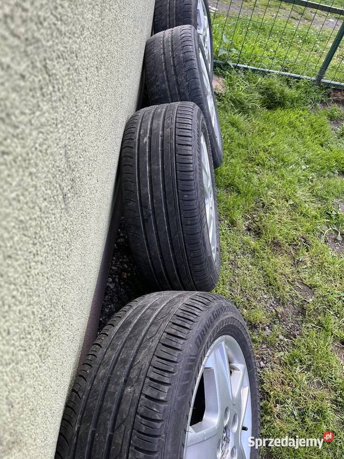 Felgi Aluminiowe z oponami 21555R16 vw Sharan Średnica 16" Łosiów sprzedam