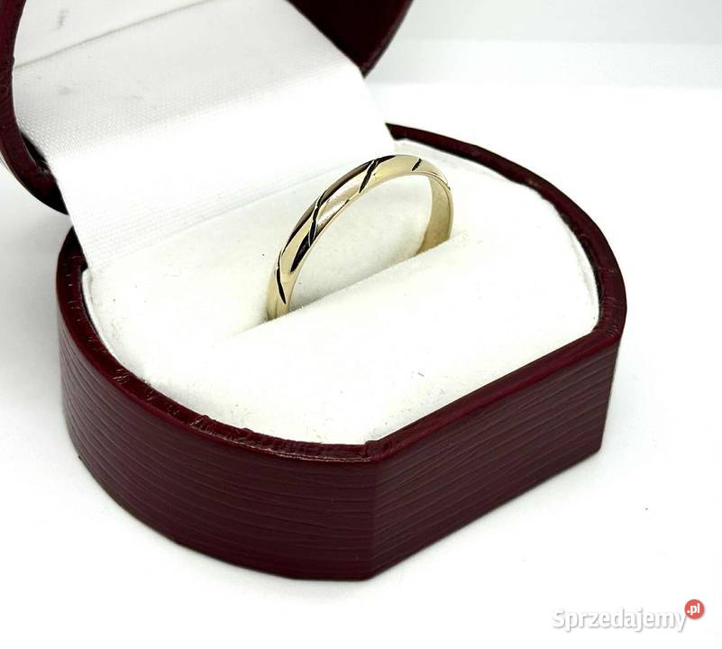 Złota obrączka pr585 276g R29