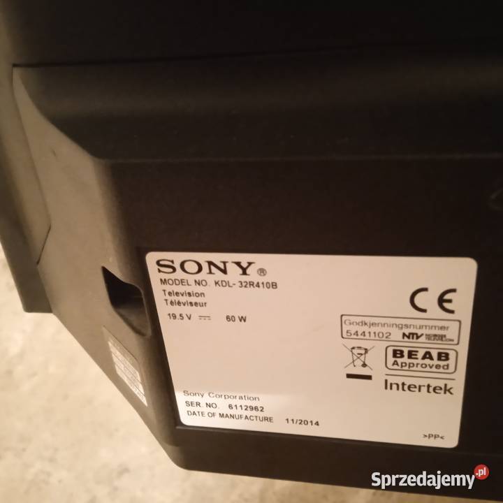 komplet płyt części Sony KDL32R410B telewizora Poznań sprzedam