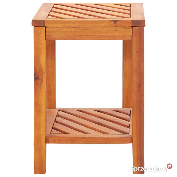 Stolik boczny z litego drewna akacjowego 45 x 33 Warszawa