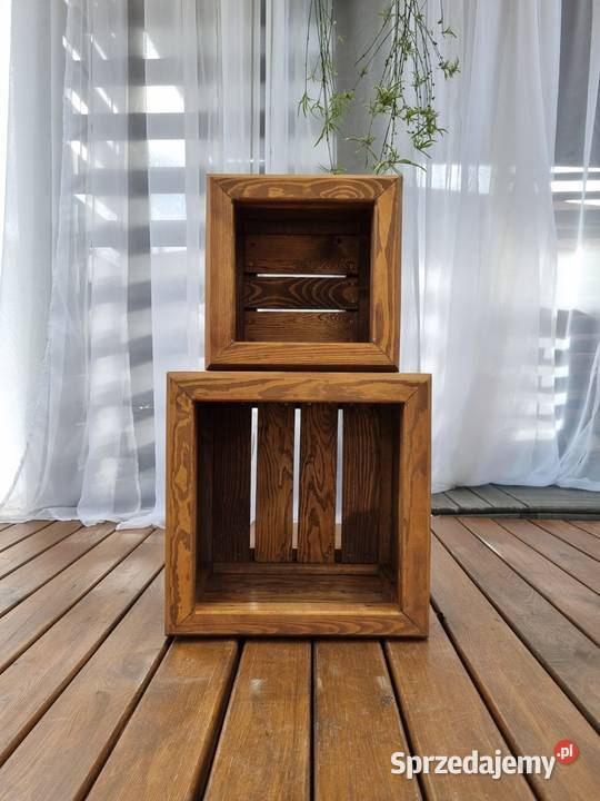 Zestaw 2 donic 3D donica drewniana ogrodowa Kalety