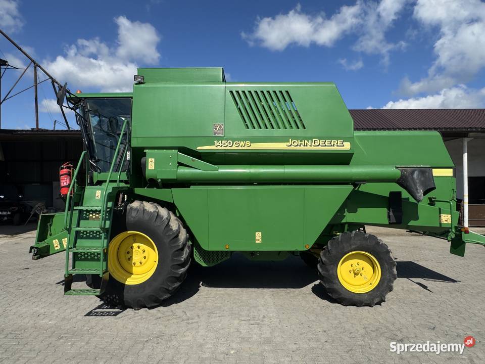 Używany kombajn zbożowy John Deere 1450 CWS John Deere Gdynia sprzedam