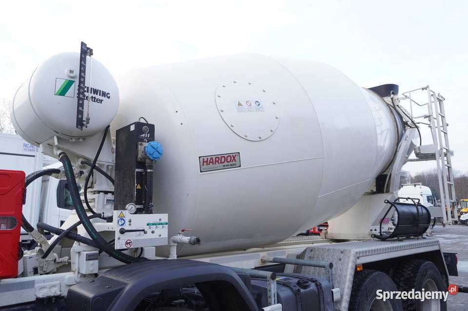 Scania P410 XT 8x4 80 SCHWINGSTATTER AM 9 FHC 9 tachograf