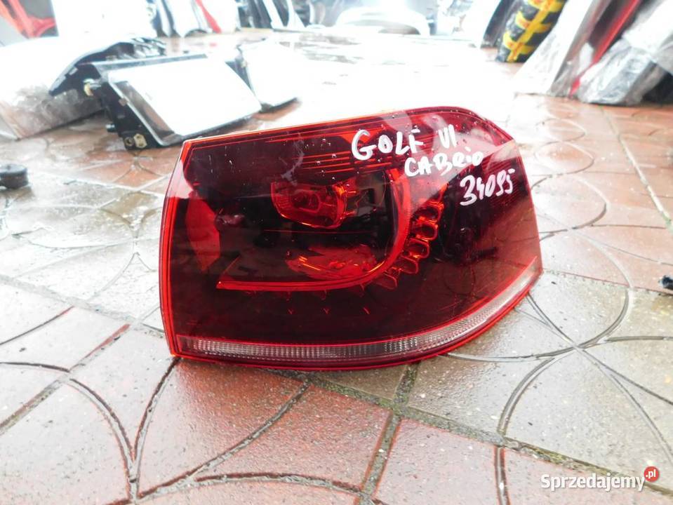 golf VI cabrio lampa lewa led 34095 WYSYŁKA śląskie Żory