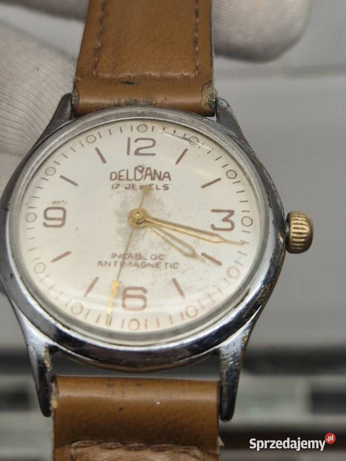 Zegarek vintage Delbana Swiss śląskie sprzedam