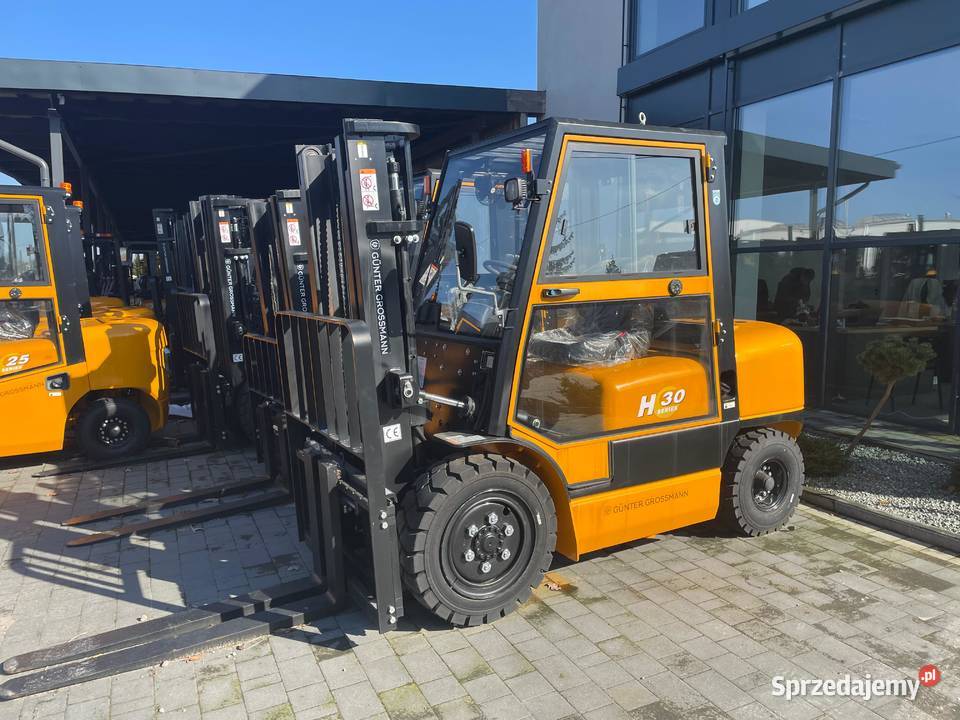 Wózek widłowy kabina triplex nowy 3T Motoryzacja podlaskie Jedwabne