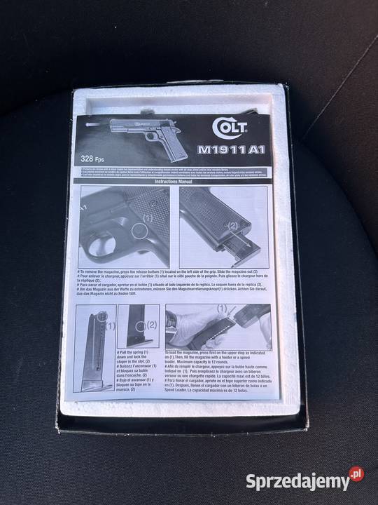 Replika ASG Colt M1911 A1 Cybergun 6 mm kulki Pruszków