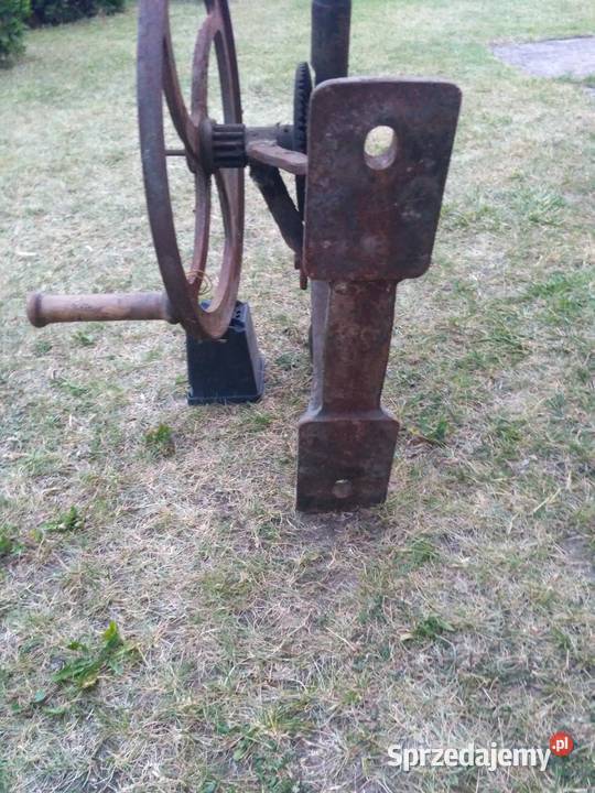 Zabytkowa ręczna wiertarka ścienna sprzedam Antyki Bukowno