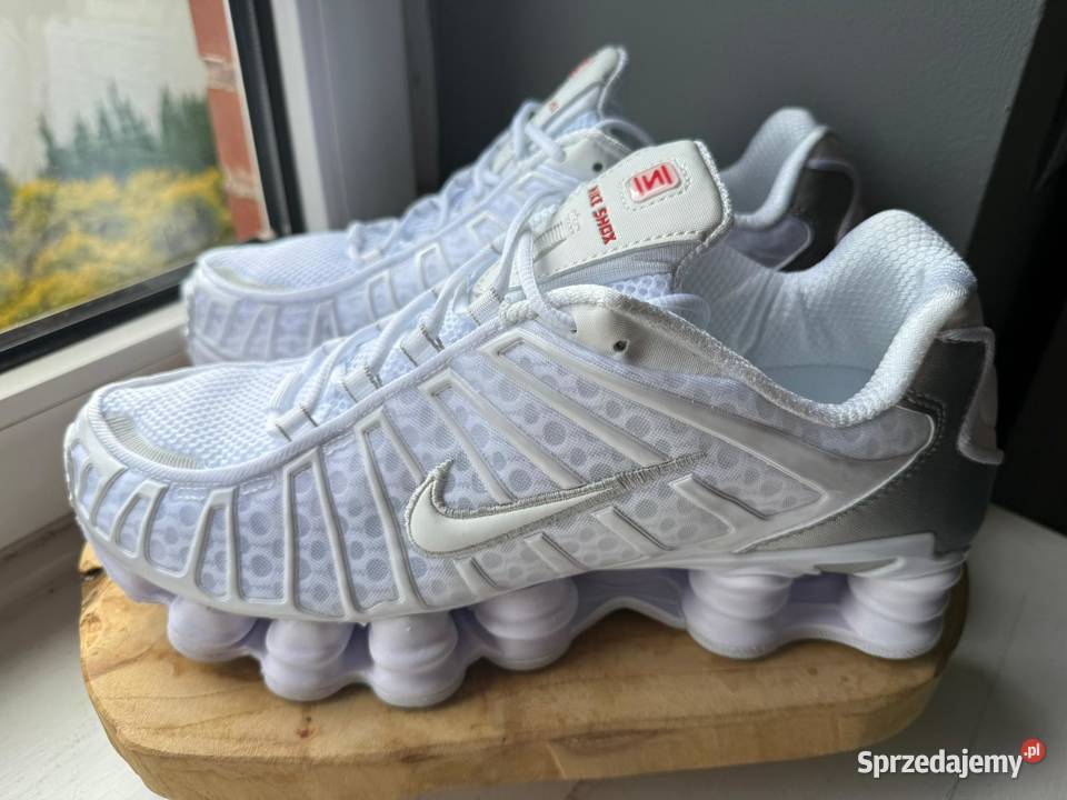 Nike SHOX LT EU46 30 Triple White N O W O Ś Ć Warszawa