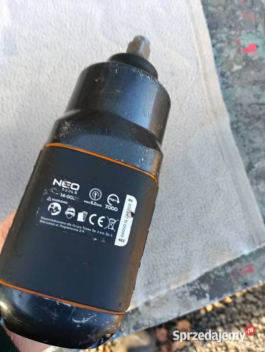 Klucz udarowy pneumatyczny 12 1300Nm NEO prawie Pakosławice sprzedam