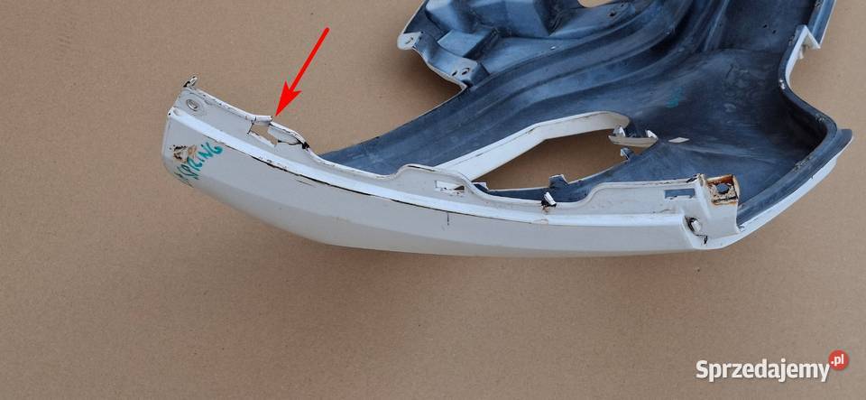 DACIA SPRING ZDERZAK PRZÓD PRZEDNI 620228635R Bieleń