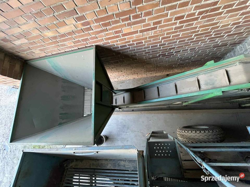 sortownik do ogórków z podajnikiem taśmowym