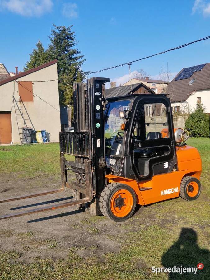 Wózek widłowy HANGCHA 35 ogrzewana kabina