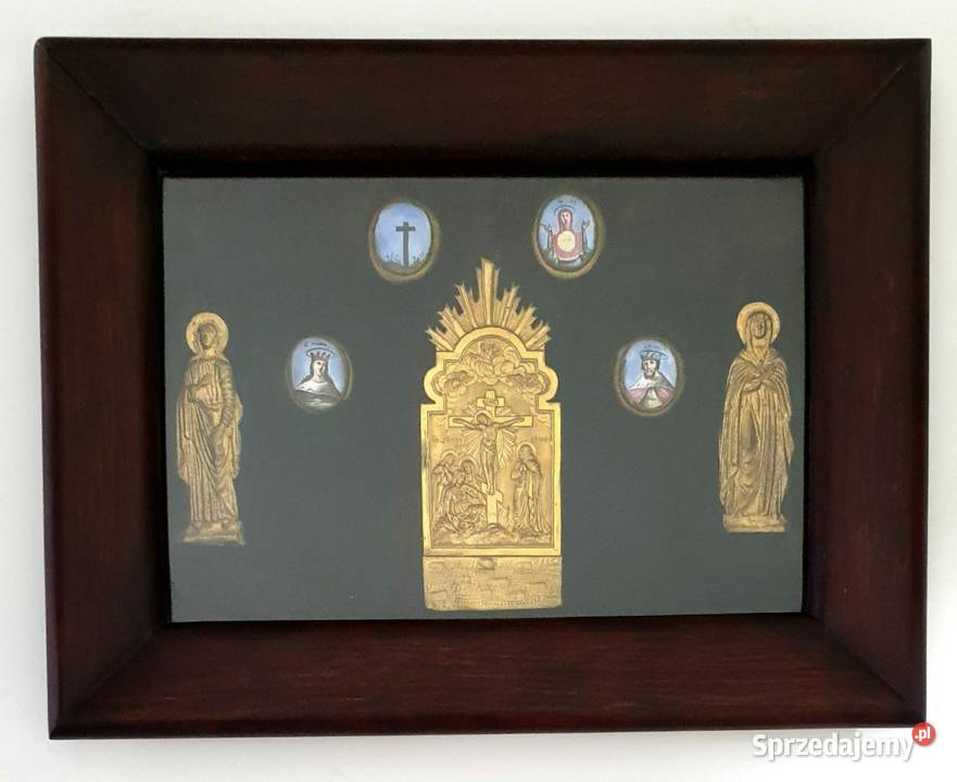 Relikwiarz Krzyża 0413 Antyki, Sztuka, Kolekcje Warszawa