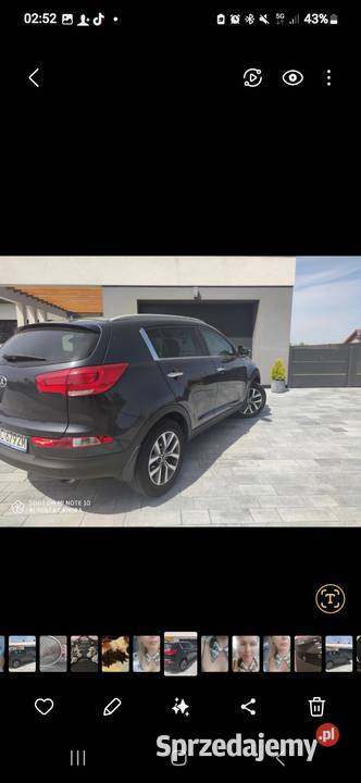 Kia Sportage lll 20 benzyna SUV ABS Lubliniec