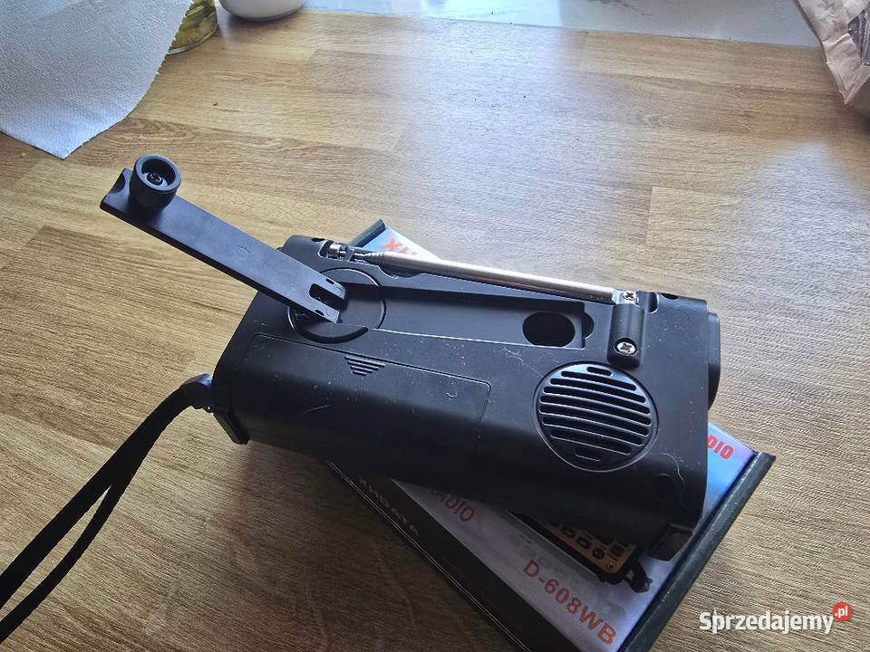 XHDATA D608WB Super Radio Awaryjne Solar Korba Tarnów