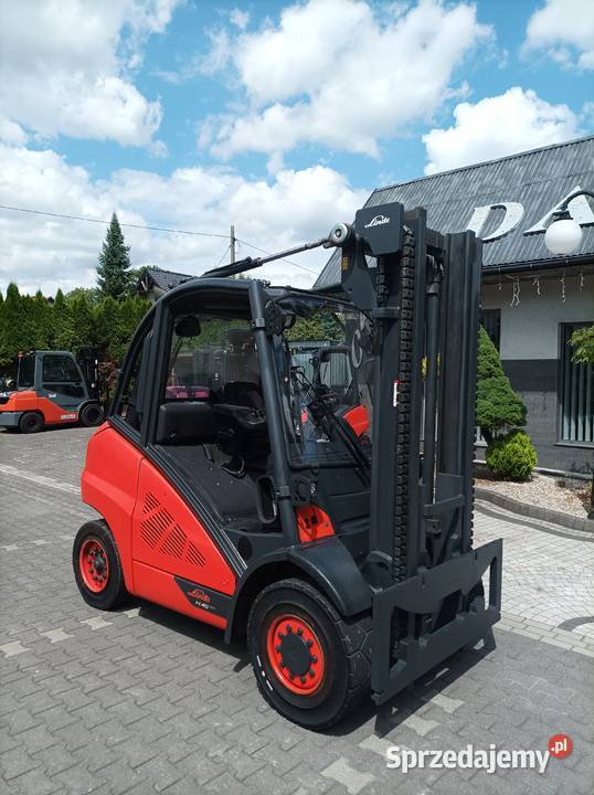 Wózek widłowy LINDE H45T duplex 4m kabina H40T Linde Brzeźnica