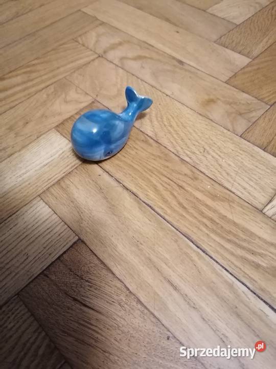 Delfin dekoracja odcienie błękitu Gdańsk