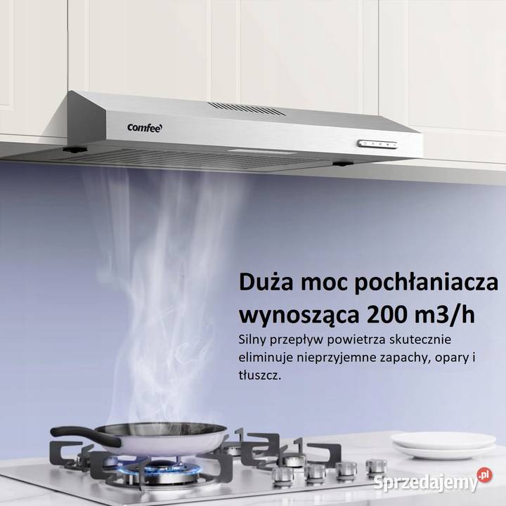 Okap podszafkowy Comfee CHU 36F17BS Pozostałe Myszyniec sprzedam