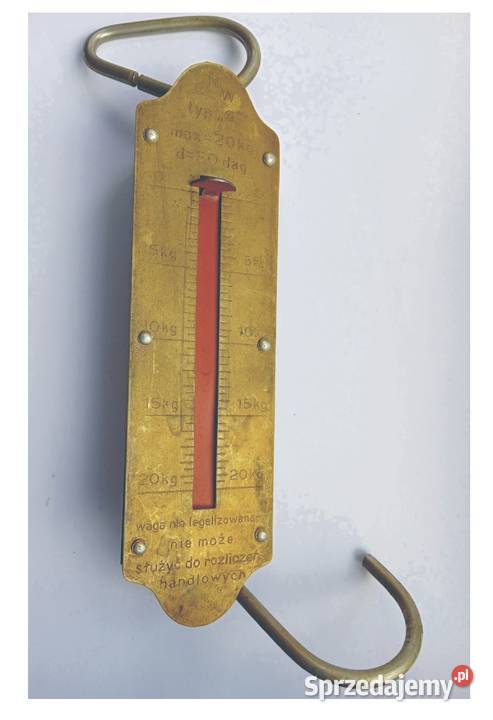 Stara waga sprężynowa CNW ręczna 20 Pozostałe dolnośląskie Wałbrzych