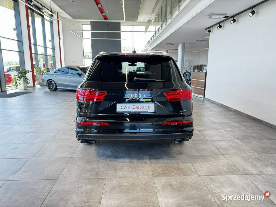 Audi Q7 30TDI 218 tiptronic quattro 2017 r VAT elektrycznie ustawiane fotele Myślenice