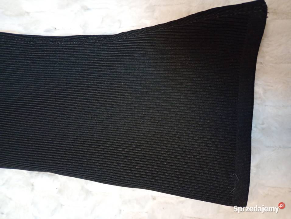40 Czarne MEGA Długie Kozaki muszkieterki z 26cm Kraków