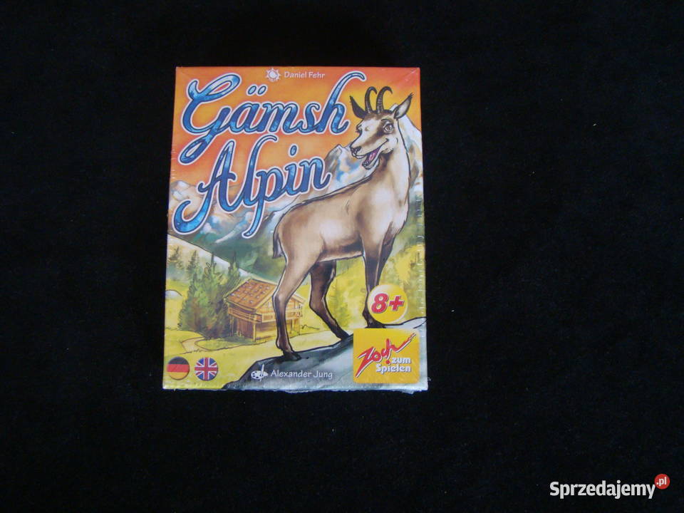 Gamsh Alpin gra planszowa karciana Gmsh Alpin Samodzielna gra Kultura i Rozrywka