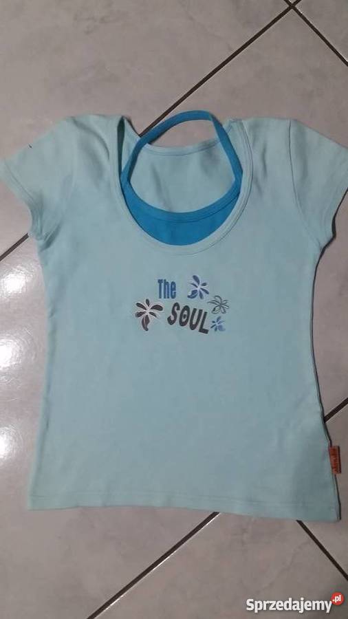 koszulka bluzeczka dwukolorowa top tshirt Kielce