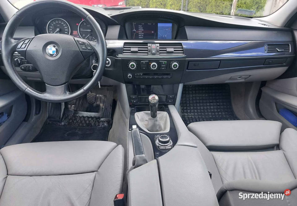 Bmw e60 520D 20 Head UP bogata wersja możliwa Seria 5 Aleksandrów Kujawski