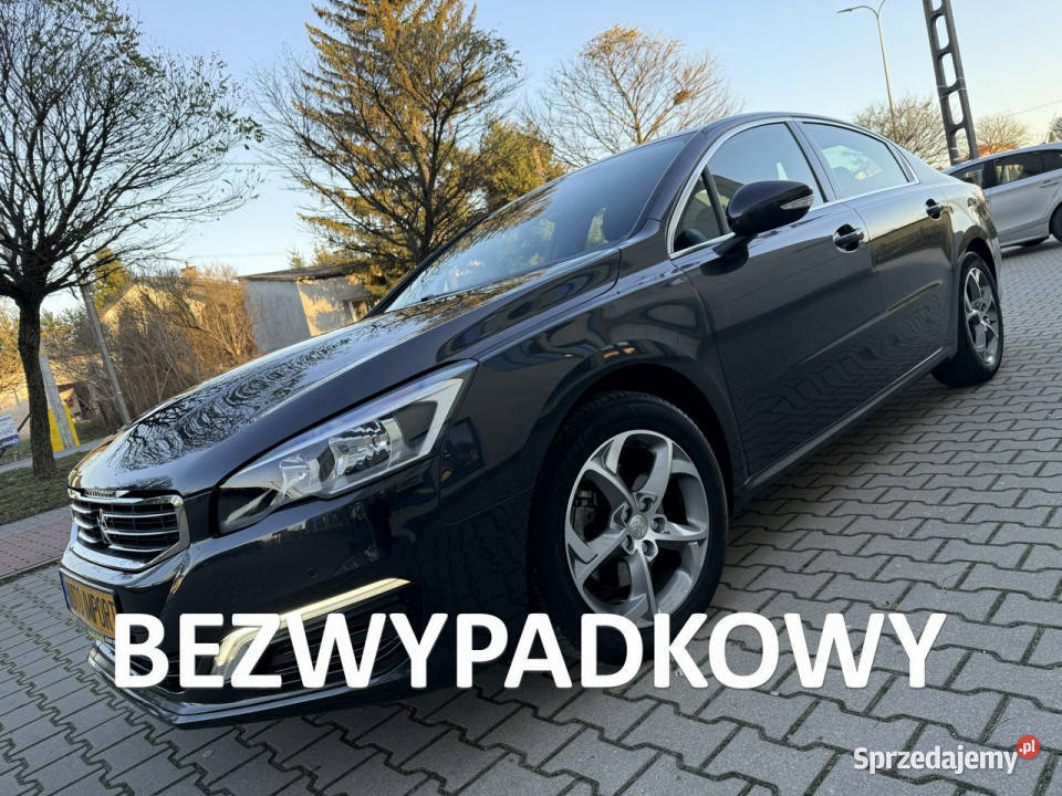 Peugeot 508 Peugeot 508 Lift 16T 2016r Nawigacja mazowieckie Sokołów Podlaski