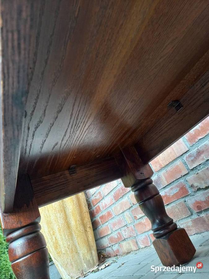 Stolik kawowy drewniany rustykalny Ława