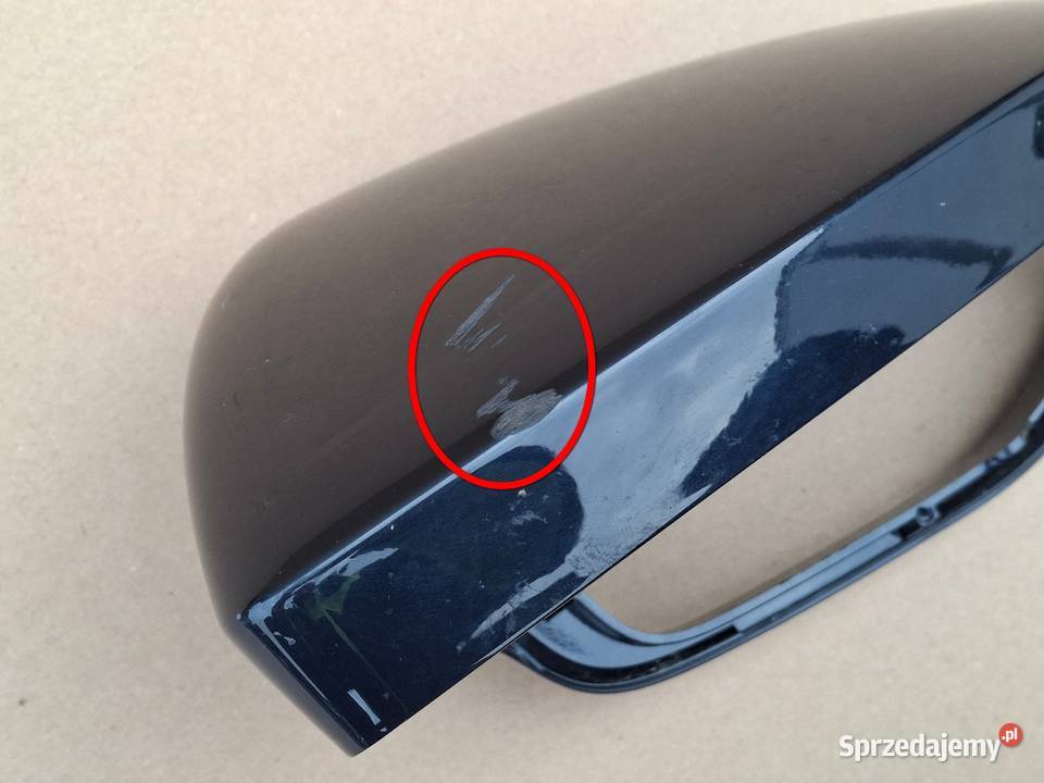 AUDI A6 C8 A7 OBUDOWA LUSTERKA LEWA NAKŁADKA lubuskie Bieleń