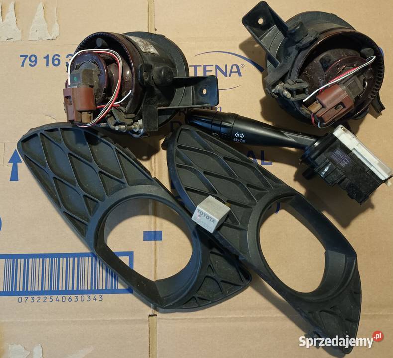 Halogen lewy prawy dekle manetka i przekażnik osobowe Lampy przeciwmgielne Tuszyn