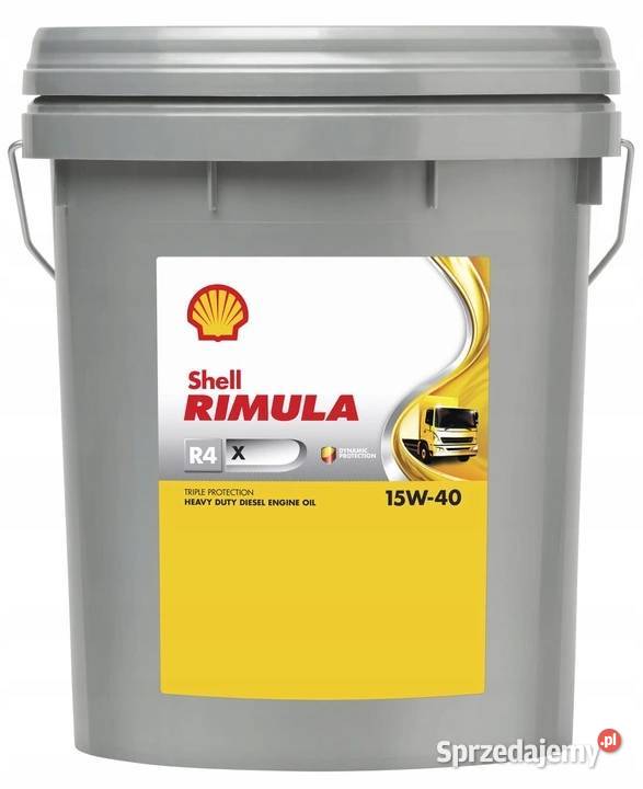 OLEJ SHELL 15W40 RIMULA R4X 20L świętokrzyskie Łopuszno