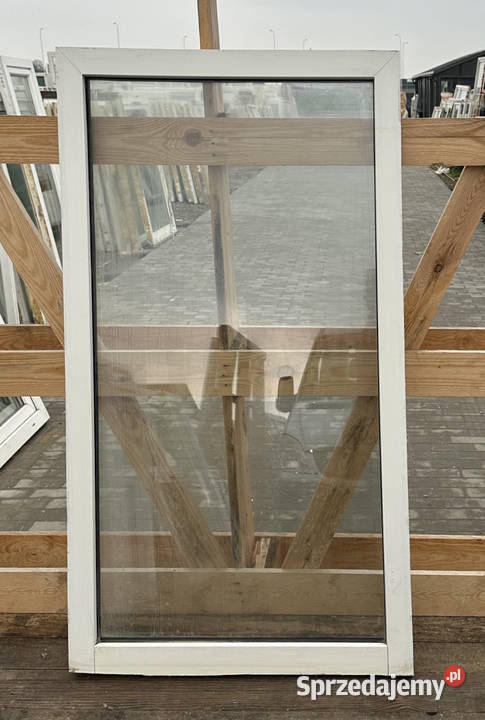 OKNA KacprzaK Witryna 74X128 FIX Używany PCV lubelskie sprzedam