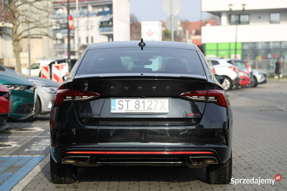 koda Octavia 20 TSI 250 RS DSG Serwisowany w ASO czujnik parkowania Tychy sprzedam