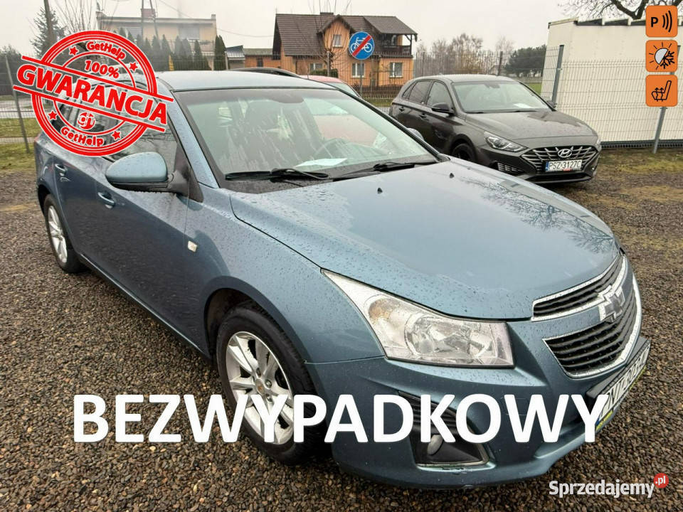 Chevrolet Cruze zarejestrowany klima gwarancja Zbąszyń
