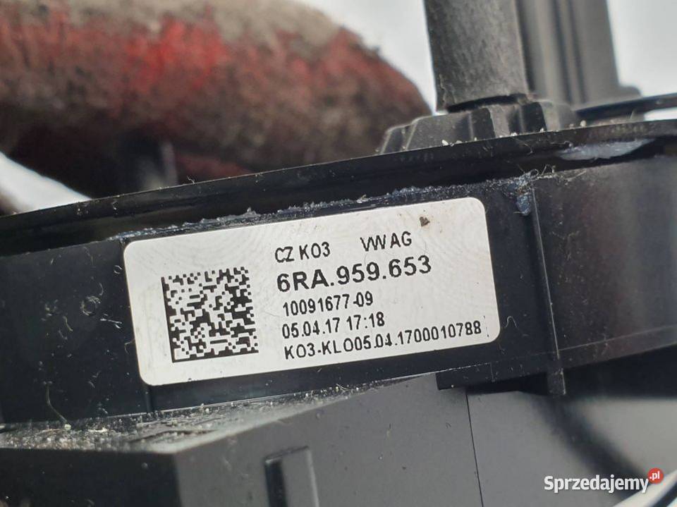 TAŚMA ZWIJAK SKODA RAPID 6RA959653