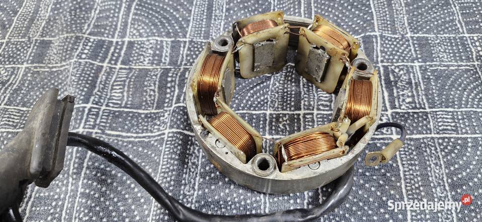Zapłon koło magnesowe magneto WSk 4 175 cewka Stojany
