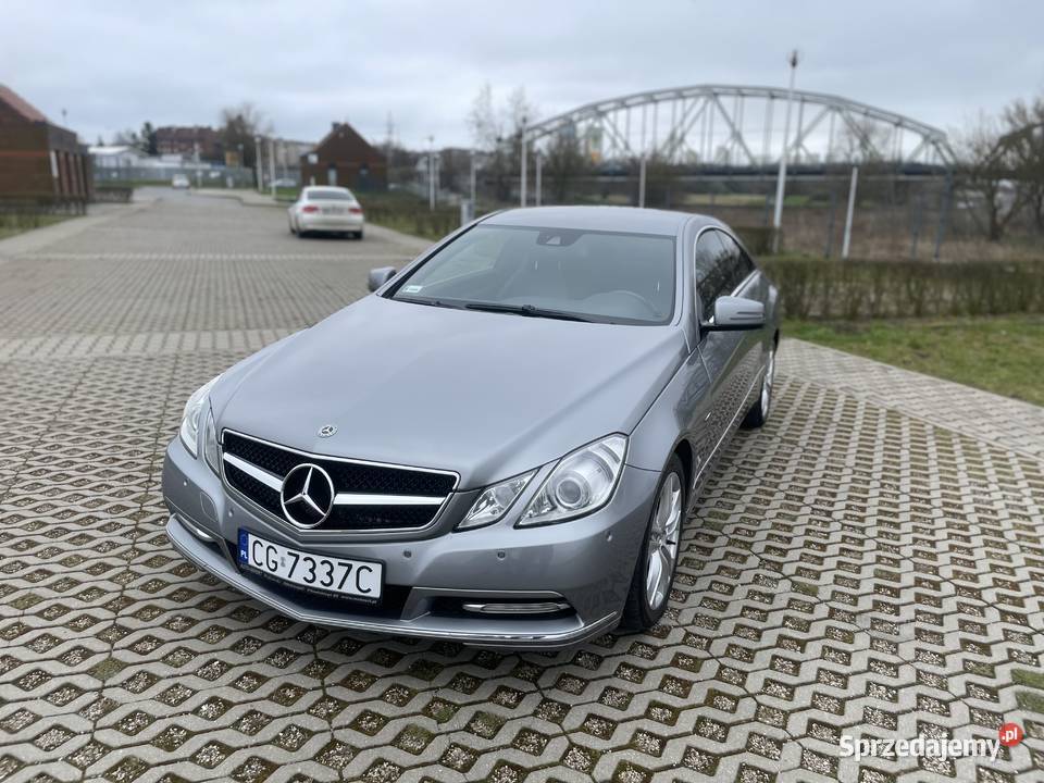 Mercedes E klasa Coup kujawsko-pomorskie Grudziądz