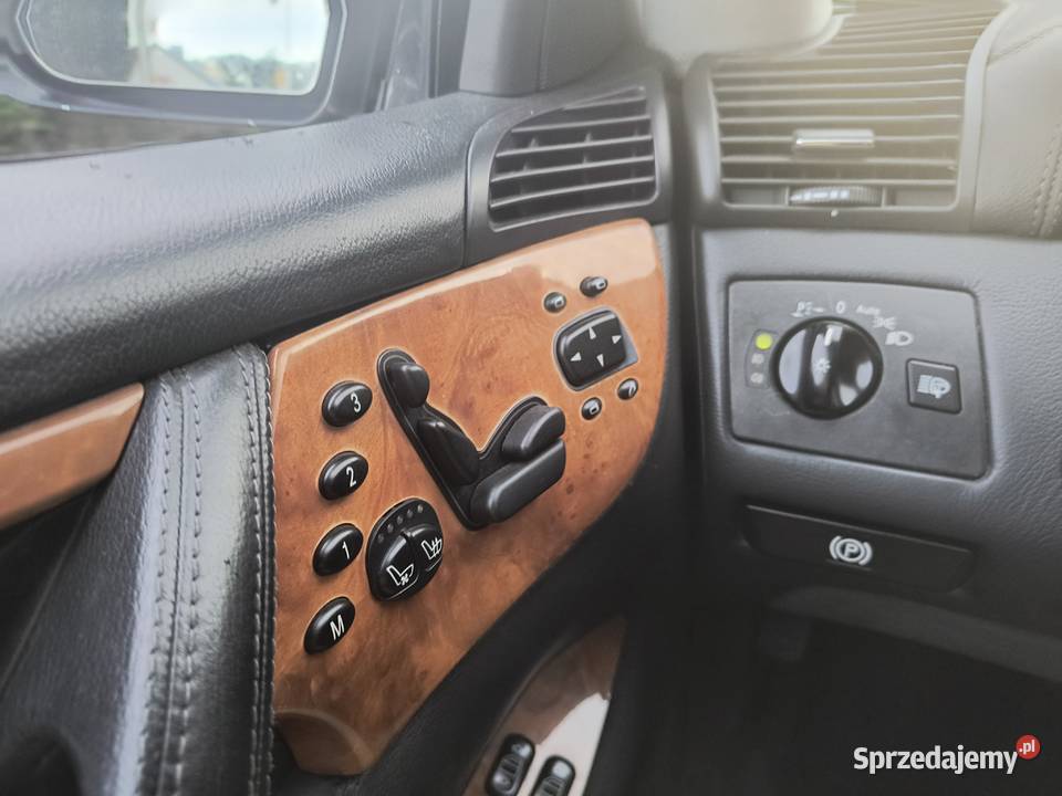 Mercedes CL500 W215 mega stan technicny CL łódzkie Sieradz