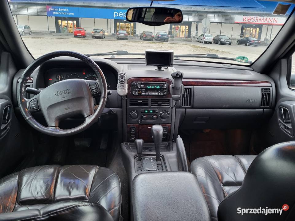 Jeep grand cherokee 40 benzyna elektryczne szyby